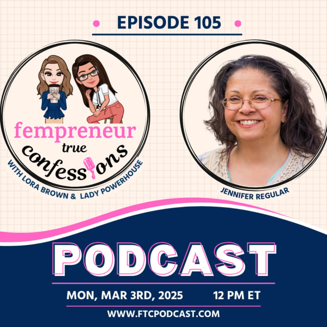 Ep 105: Transform Fear Into Freedom: Overriding Imposter Syndrome With Jennifer Regular image