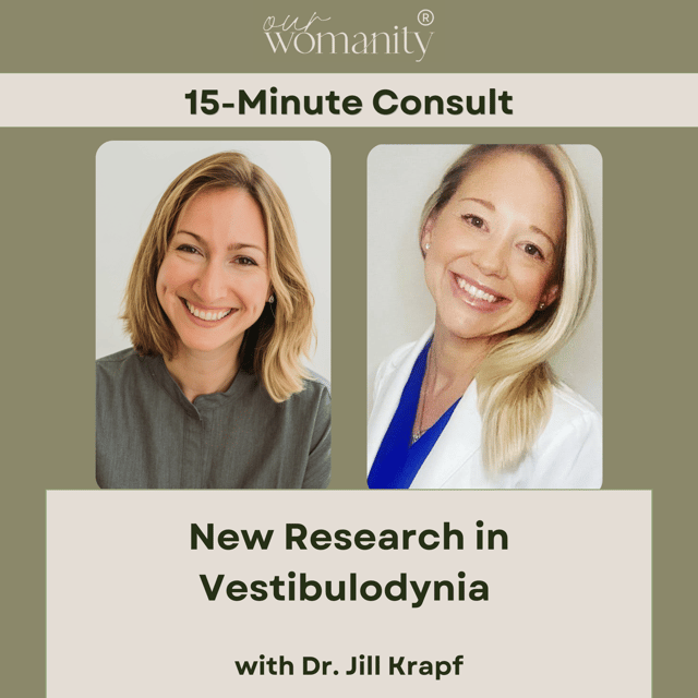 9. 15-Minute Consult: New Research in Vestibulodynia with Dr. Jill Krapf image