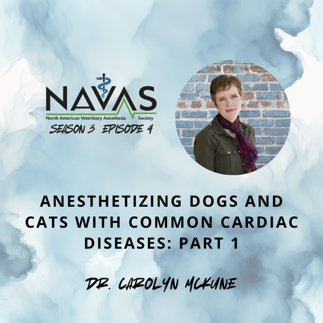 Dr. Carolyn McKune on Anesthetizing Dogs and Cats with Common Cardiac Diseases: Part 1 image