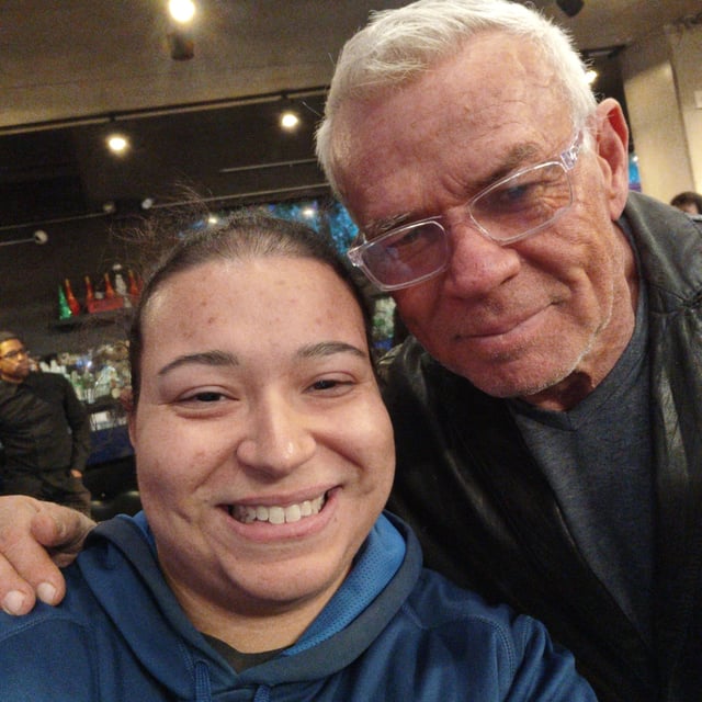 Meeting Eric Bischoff while working MLW One Shot in NYC! image