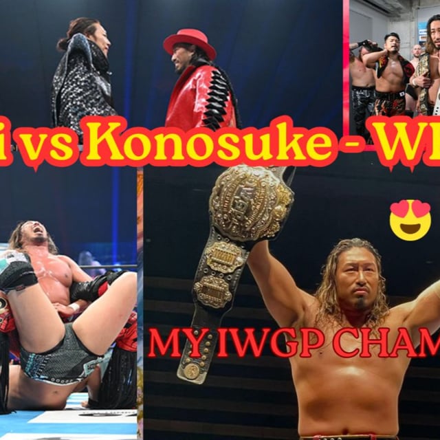 Tsuji vs. Konosuke at Wrestle Kingdom 20 – My IWGP Champion Finally Arrives (And Yes, He Won with the Boston Crab) image
