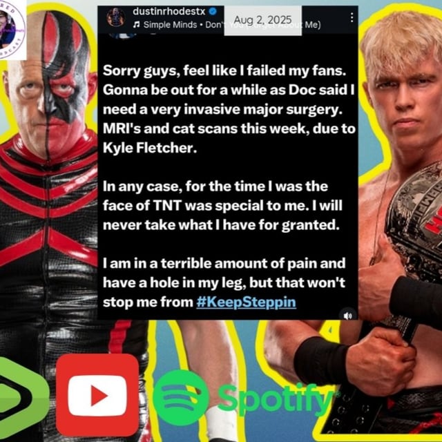 Dustin Rhodes Calls Out Kyle Fletcher - Is AEW a Safe Working Environment?  image