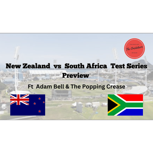 NZ vs South Africa Preview with special guest @poppingcrease image