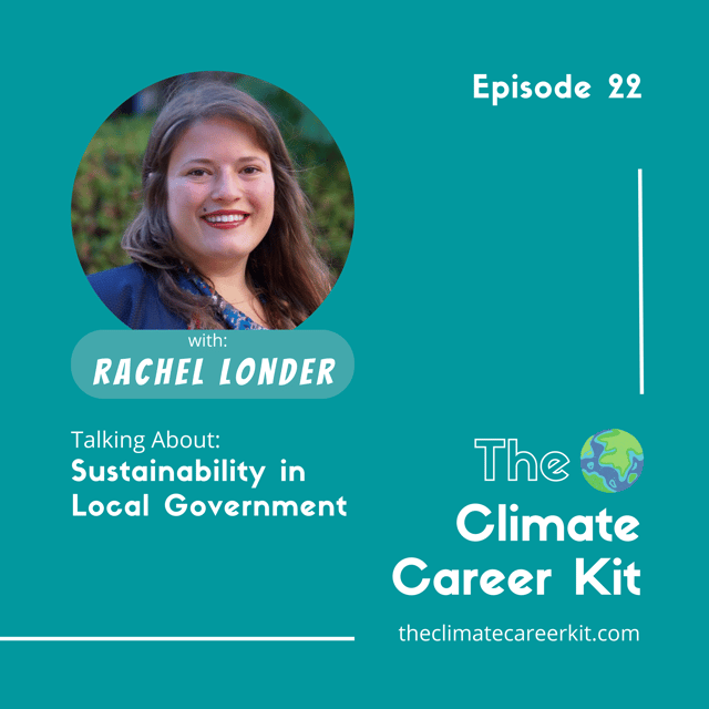 Episode 22: Rachel Londer - Sustainability Analyst with the Town of Atherton image