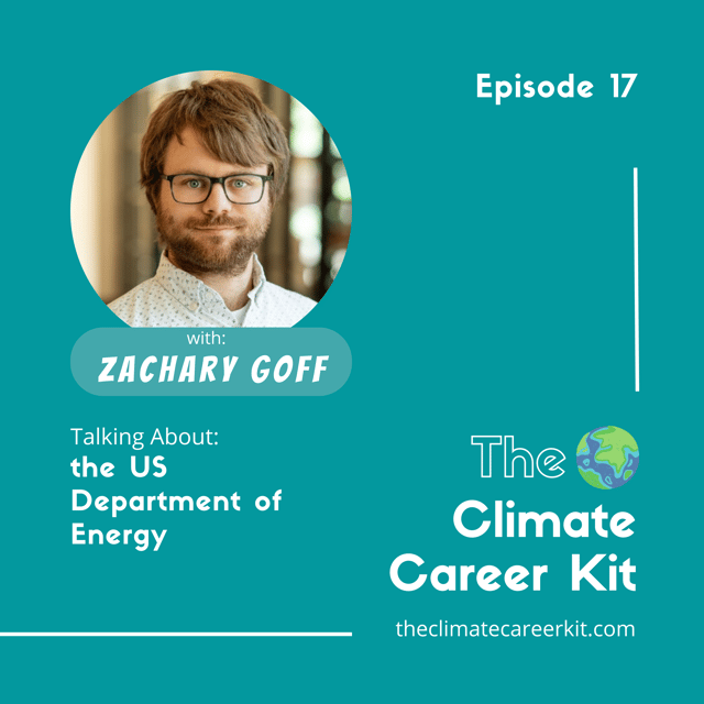Episode 17: Zachary Goff-Eldredge - Technology Manager at the US Department of Energy image