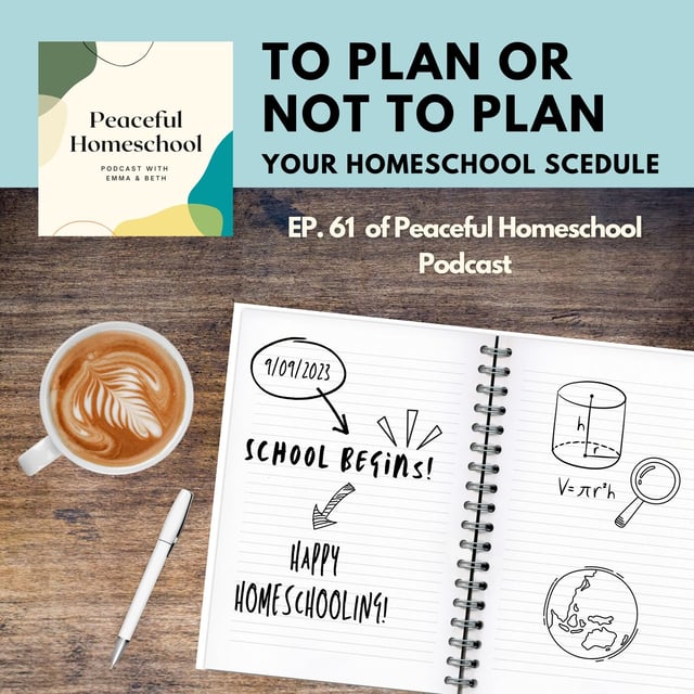 61 - Best of Series - To Plan or Not to Plan Your Homeschool Schedule image