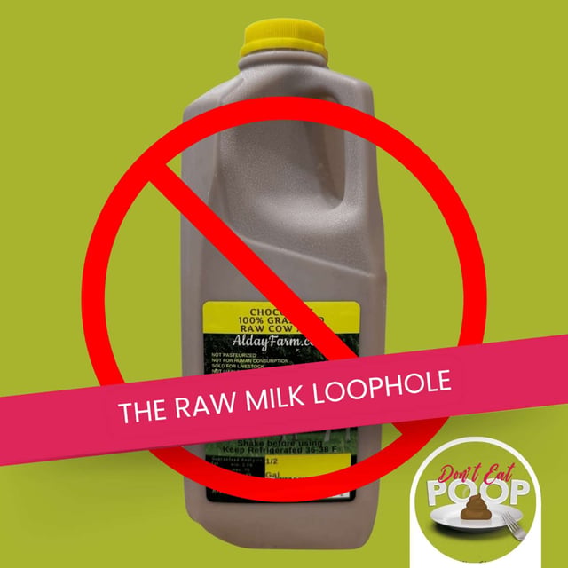 “Not for Human Consumption” Raw Chocolate Milk Controversy | Episode 168 image
