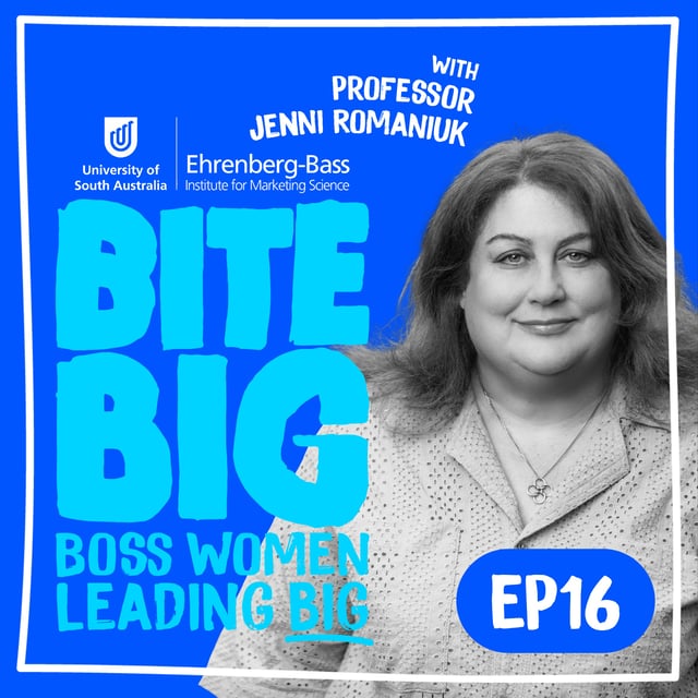 Amber Bites Big with Jenni Romaniuk, Associate Director - Ehrenberg-Bass Institute image