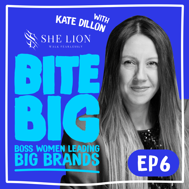 Amber Bites Big with Kate Dillon - Founder @She Lion Group image