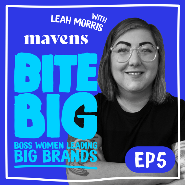 Amber Bites Big with Leah Morris - Senior Copywriter and founding Editor @Mavens image