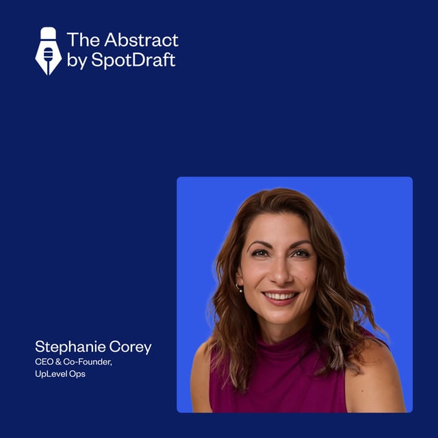 Ep 78: Blueprint for the Ultimate Legal Ops Team with Steph Corey, CEO UpLevel Ops & Co-Founder LINK image