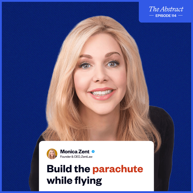 Ep 114: Building Outside the Box: Monica Zent on Legal Ops, AI, and Bold Bets image