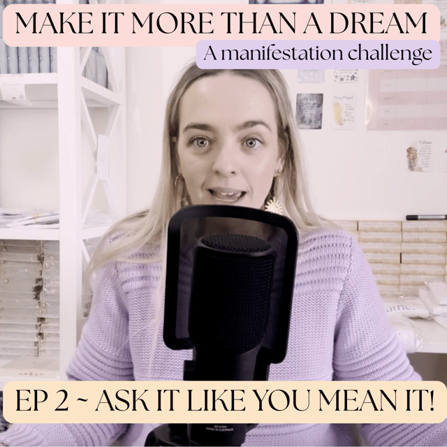ASK IT LIKE YOU MEAN IT ~ EP 2 ~ Make it More Than A Dream  image