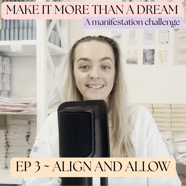 ALIGN & ALLOW ~ EP 3 ~ MAKE IT MORE THAN A DREAM image