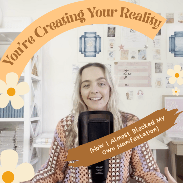 You're Creating Your Reality (How I Almost Blocked My Own Manifestation)  image
