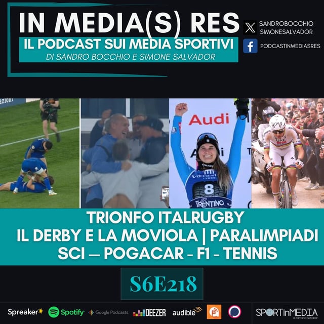 S6E218 | Trionfo Italia nel rugby, Derby&Moviole, Mondiali di Infantino, Un grande weekend di sport image