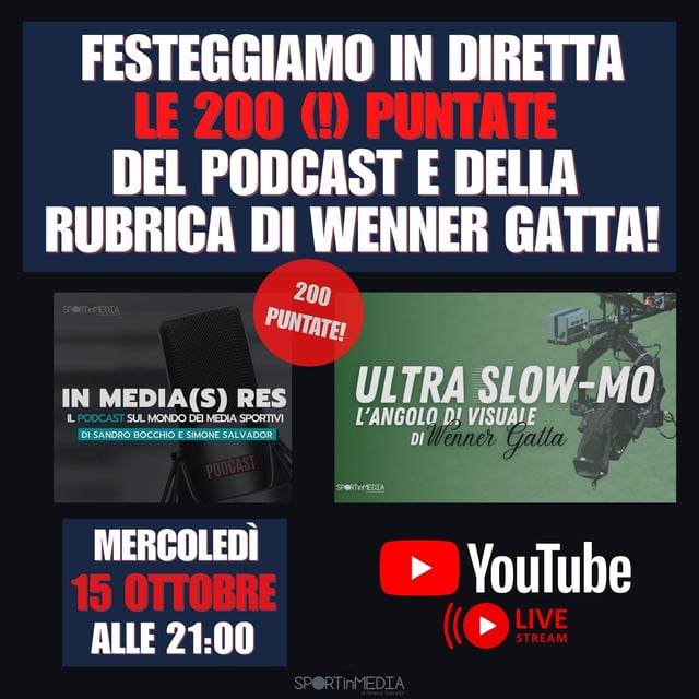 S6E200 | Puntata in diretta-video con Wenner Gatta (200 anche lui) e gli interventi degli ascoltatori | Mondiali, Media, luoghi comuni, ecc. image