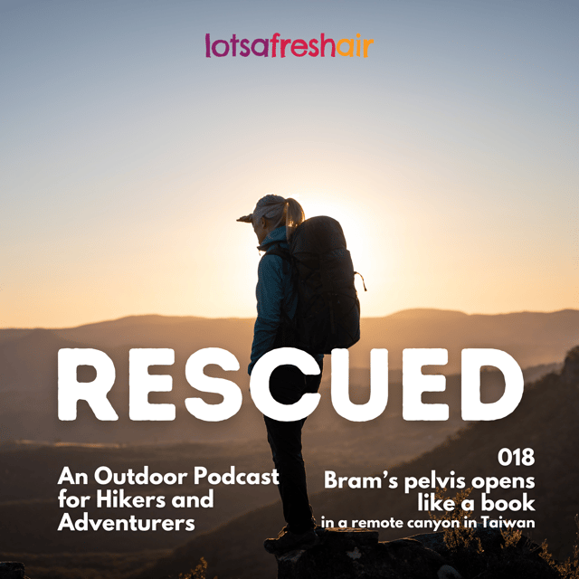 018 // Bram's pelvis opens like a book in a remote Taiwan canyon image