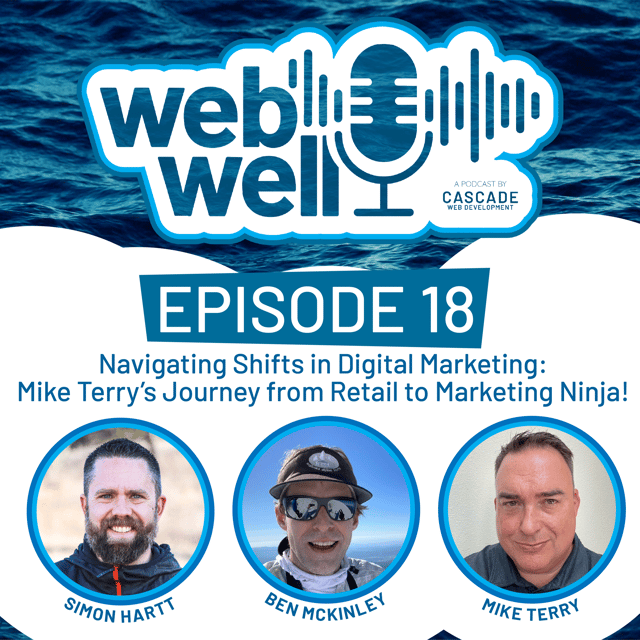 The WebWell Podcast E18 - Navigating Shifts in Digital Marketing image