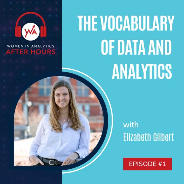 Episode 1 - The Vocabulary of Data and Analytics with Elizabeth Gilbert image
