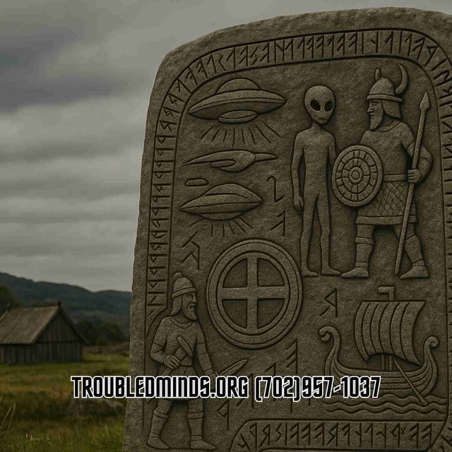 Viking Superpowers - Etched in Nordic Granite image