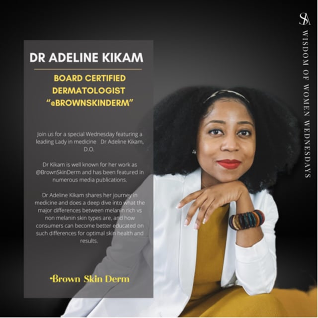 Women’s Day Special Ft. @BrownSkinDerm, Dr Adeline Kikam by @Ekta Yadav ...