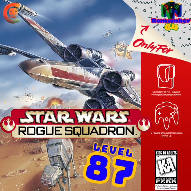 Level 87 - Star Wars: Rogue Squadron - Red Leader, Standing By! image
