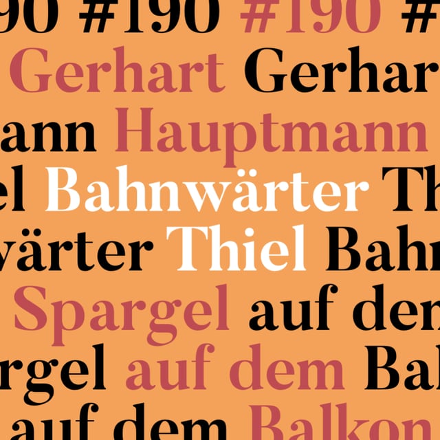 #190: Bahnwärter Thiel - Gerhart Hauptmann image