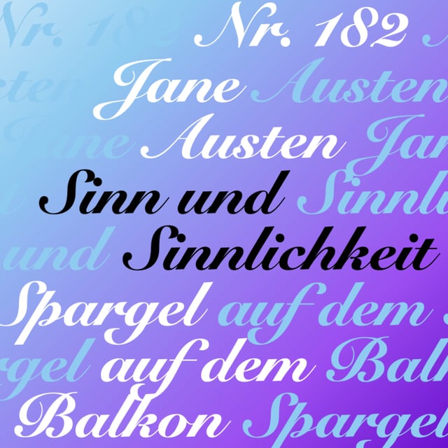 #182: Verstand und Gefühl - Jane Austen image