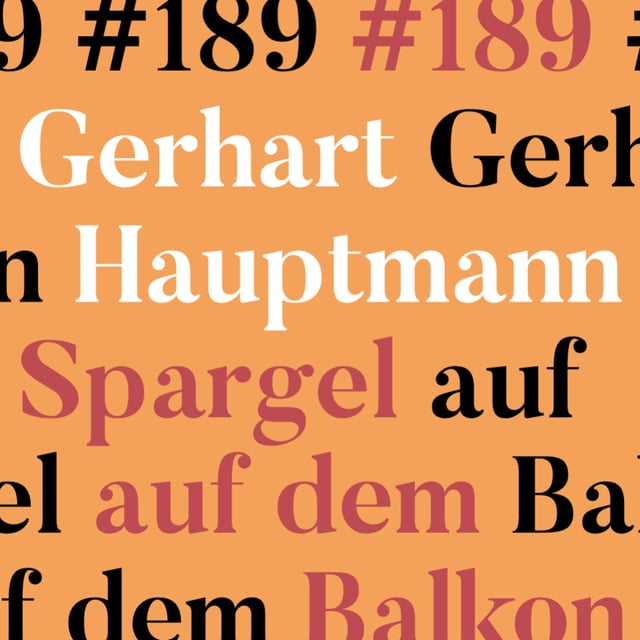 #189: Gerhart Hauptmann image