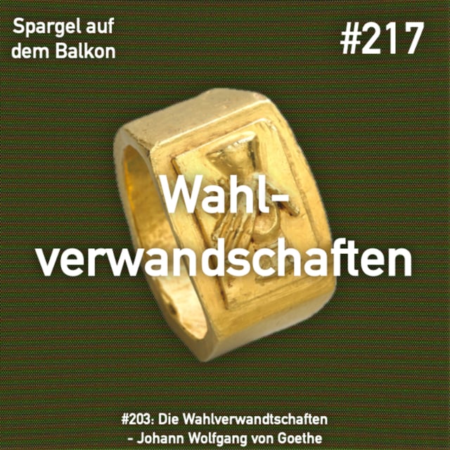 #217: Die Wahlverwandschaften - Johann Wolfgang von Goethe image
