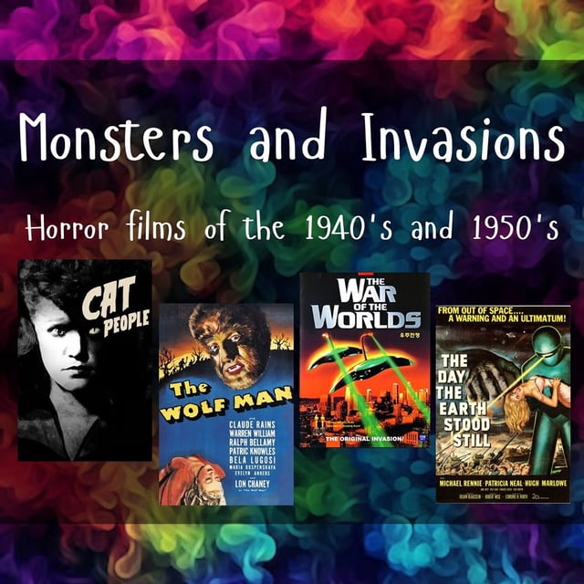 Monsters and Invasions (Horror Through The Decades, 1940's-1950's) image