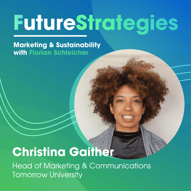 🎓 "Educating future change makers" - Christina Gaither from the Tomorrow University on big visions in education image