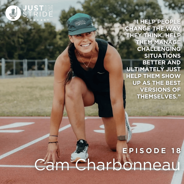 Cam Charbonneau on mental skills and how it impacts performance, proper intensity, finding confidence, understanding where you're at, listening to your body, positive self talk, goal setting and planning image