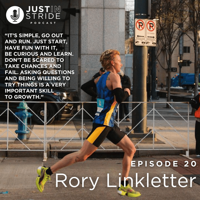 Rory Linkletter on his running journey, trying to make an Olympic team, qualifying standards, Houston Half recap, coaching change and selection, being a full time runner/father/husband image