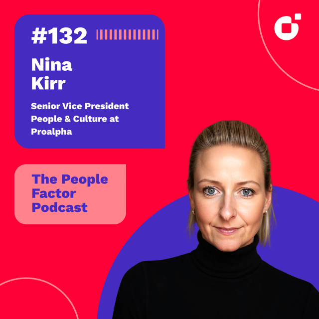 #132 - Nina Kirr | AI Roadmap, Efficiency & Quality Matrix, Post Meger Integrations image
