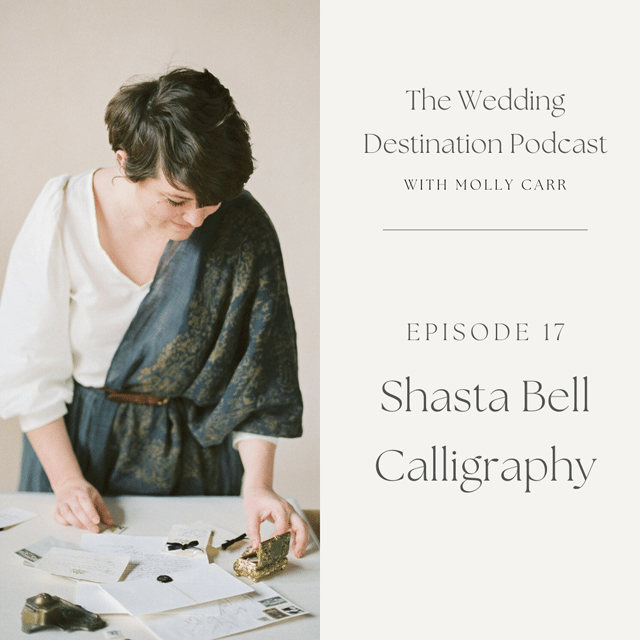 17. Shasta Bell Calligraphy - Fine Art Wedding Invitation Designer image