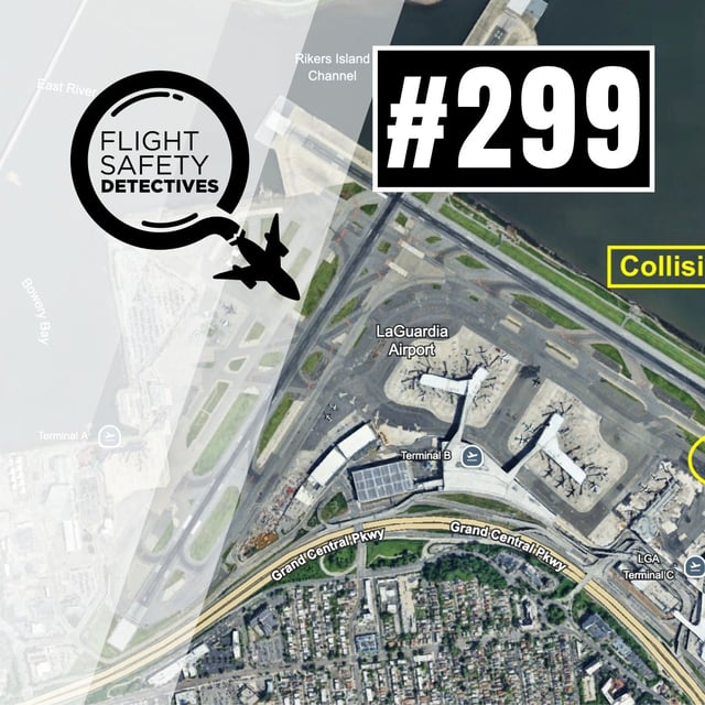 LaGuardia Regional Airliners Collide on Taxiway - Episode 299 image
