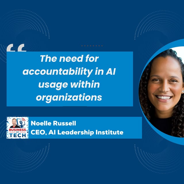 AI's Baby Tiger Metaphor: How to Manage Risks and Accountability in Business Leadership with Noelle Russell image