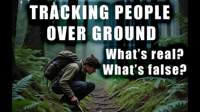 Tracking people over external terrain: What's real, what's fiction? image