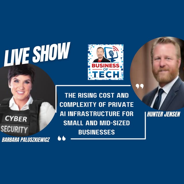 Unlocking AI for SMBs: Data Readiness, Cybersecurity, and Community-Driven Investments with Hunter Jensen and Barbara Paluszkiewicz image