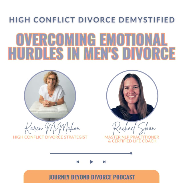 Overcoming Emotional Hurdles in Men's Divorce with Master NLP Practitioner & Certified Life Coach, Rachael Sloan image