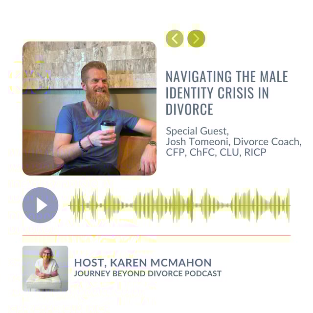 Navigating the Male Identity Crisis in Divorce with Josh Tomeoni, Divorce Coach, CFP, ChFC, CLU, RICP image