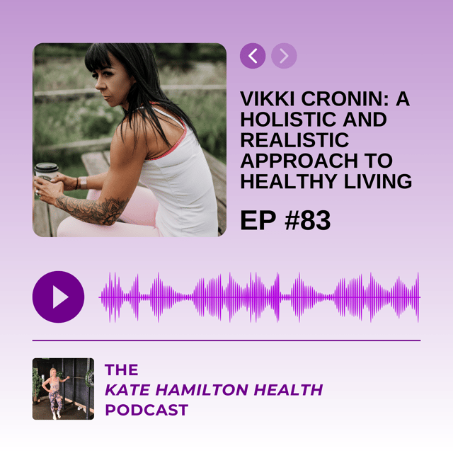 #83 Vikki Cronin: A holistic and realistic approach to healthy living  image