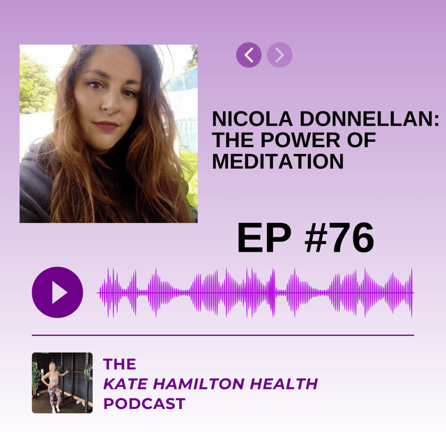 #76 - Nicola Donnellan: the power of meditation image