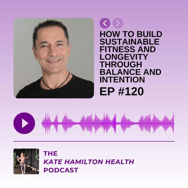 #120: David Amerland: How to build sustainable fitness and longevity through balance and intention image