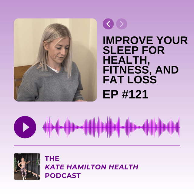 #121: Improve your sleep for health, fitness, and fat loss image