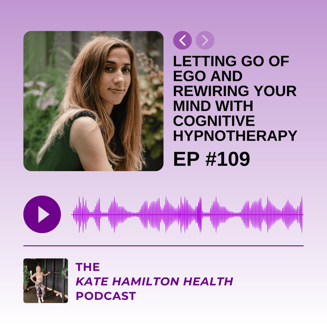 #109: Charlotte Melki: Letting go of ego and rewiring your mind with cognitive hypnotherapy image
