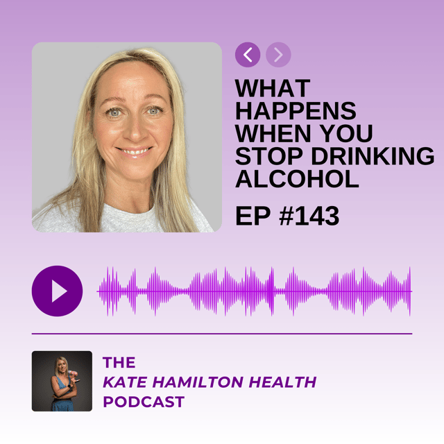 #143: Rebecca Forshaw: What Happens When You Stop Drinking Alcohol image