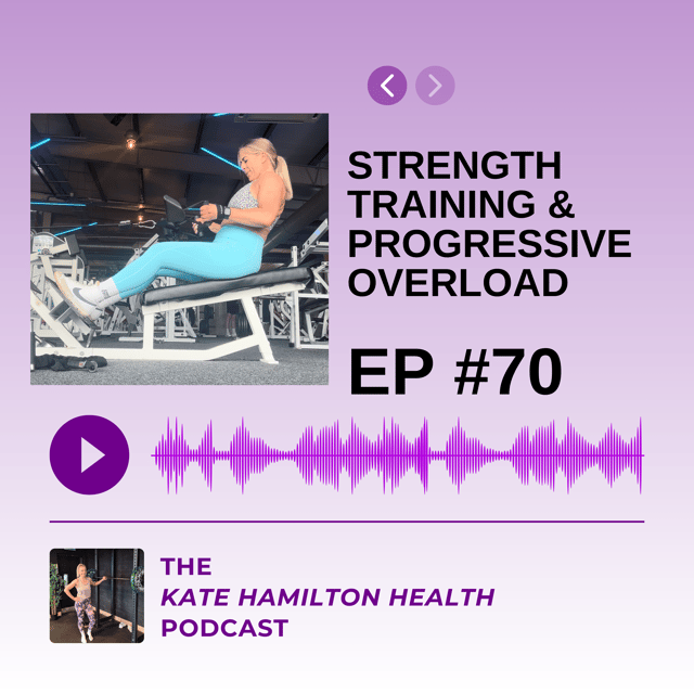 #70 - Strength training and progressive overload image